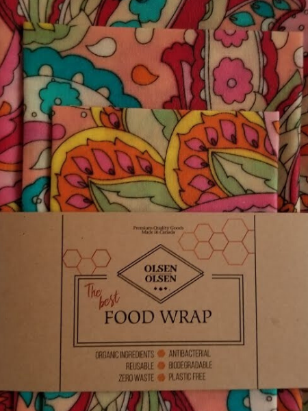 Organic Decorative Food Wrap